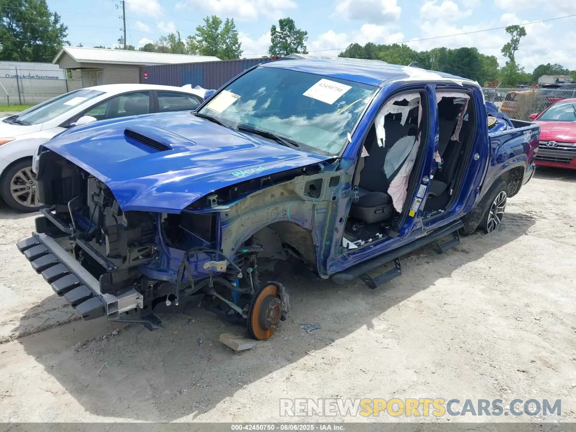 6 Photograph of a damaged car 3TMAZ5CN8PM204969 TOYOTA TACOMA 2023