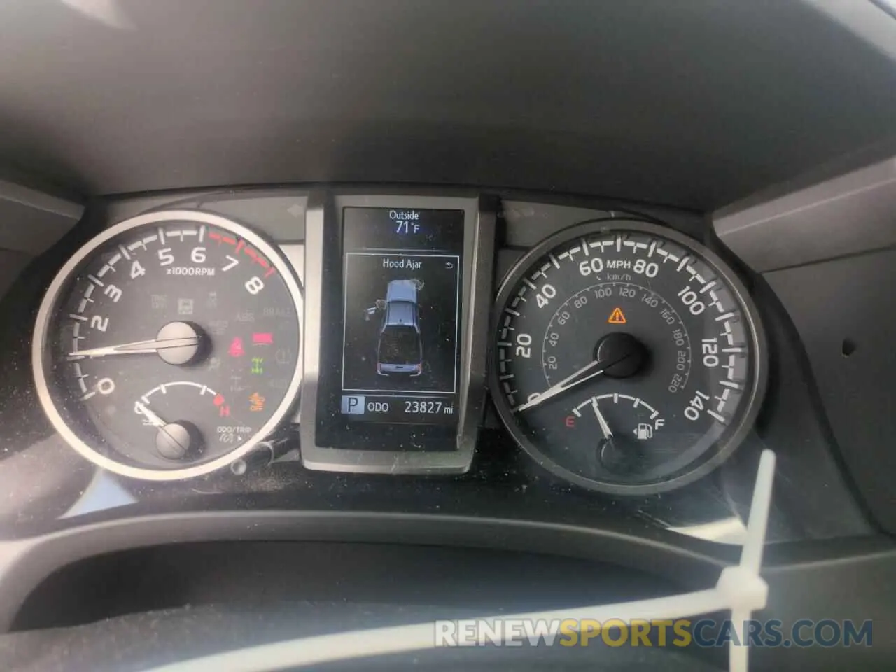 9 Фотография поврежденного автомобиля 3TMCZ5AN0PM598690 TOYOTA TACOMA 2023
