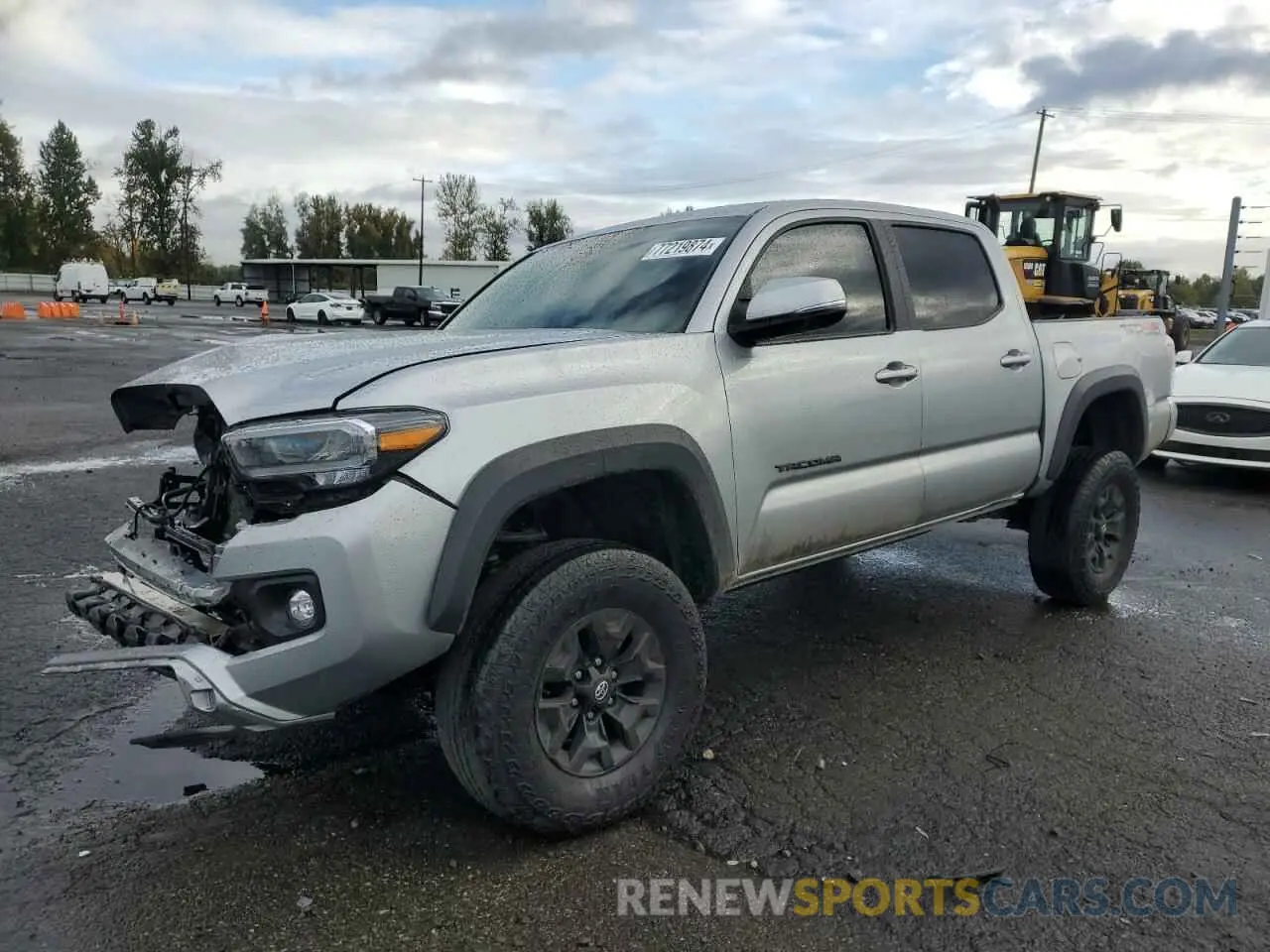 1 Photograph of a damaged car 3TMCZ5AN0PM600499 TOYOTA TACOMA 2023