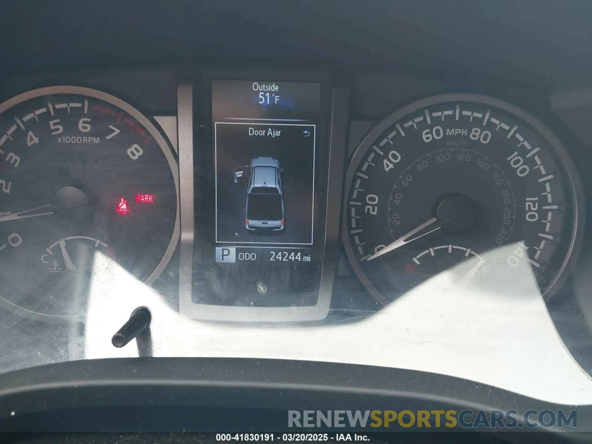 7 Фотография поврежденного автомобиля 3TMCZ5AN0PM609672 TOYOTA TACOMA 2023