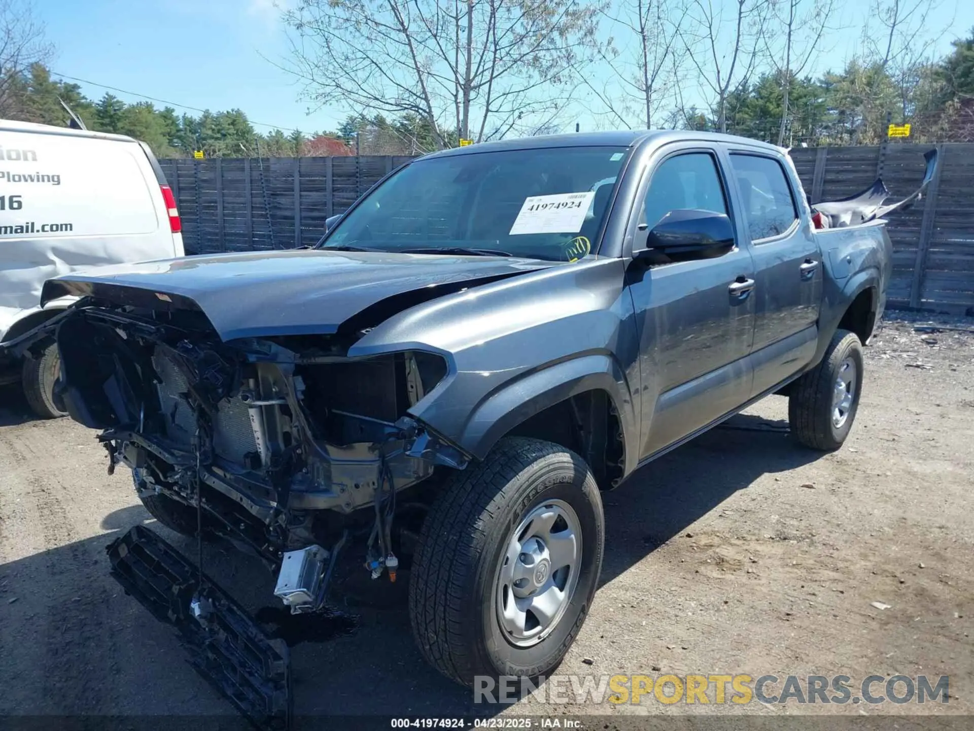2 Фотография поврежденного автомобиля 3TMCZ5AN0PM614127 TOYOTA TACOMA 2023