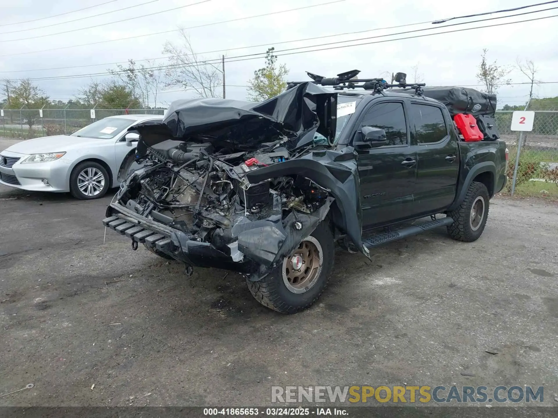 2 Фотография поврежденного автомобиля 3TMCZ5AN0PM620283 TOYOTA TACOMA 2023