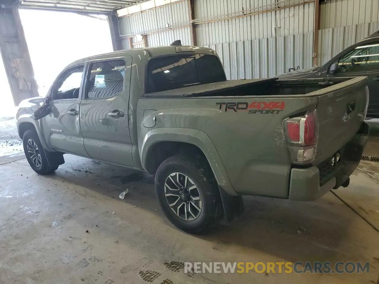 2 Photograph of a damaged car 3TMCZ5AN0PM622678 TOYOTA TACOMA 2023