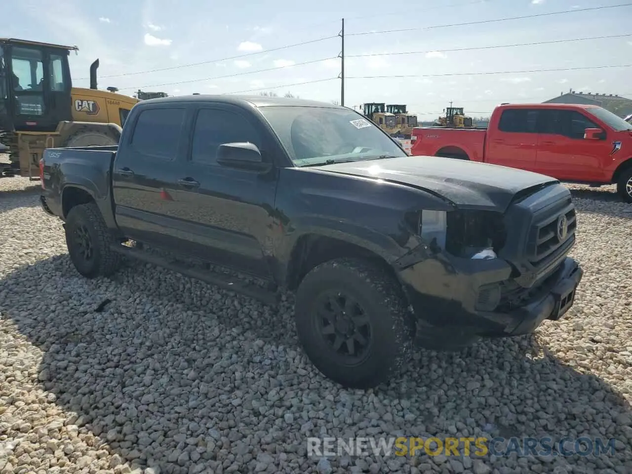 4 Фотография поврежденного автомобиля 3TMCZ5AN0PM635382 TOYOTA TACOMA 2023