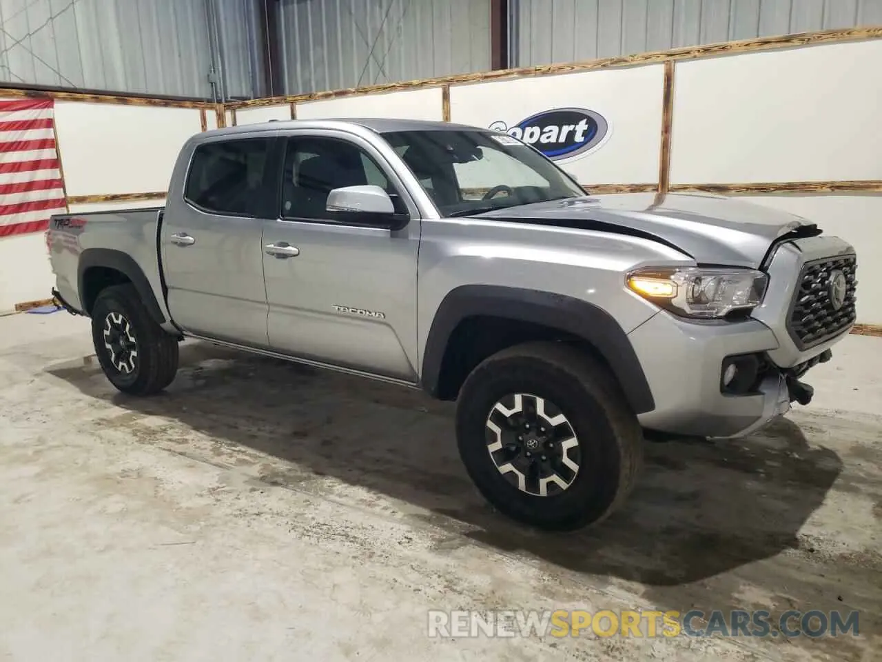 4 Фотография поврежденного автомобиля 3TMCZ5AN0PM635687 TOYOTA TACOMA 2023