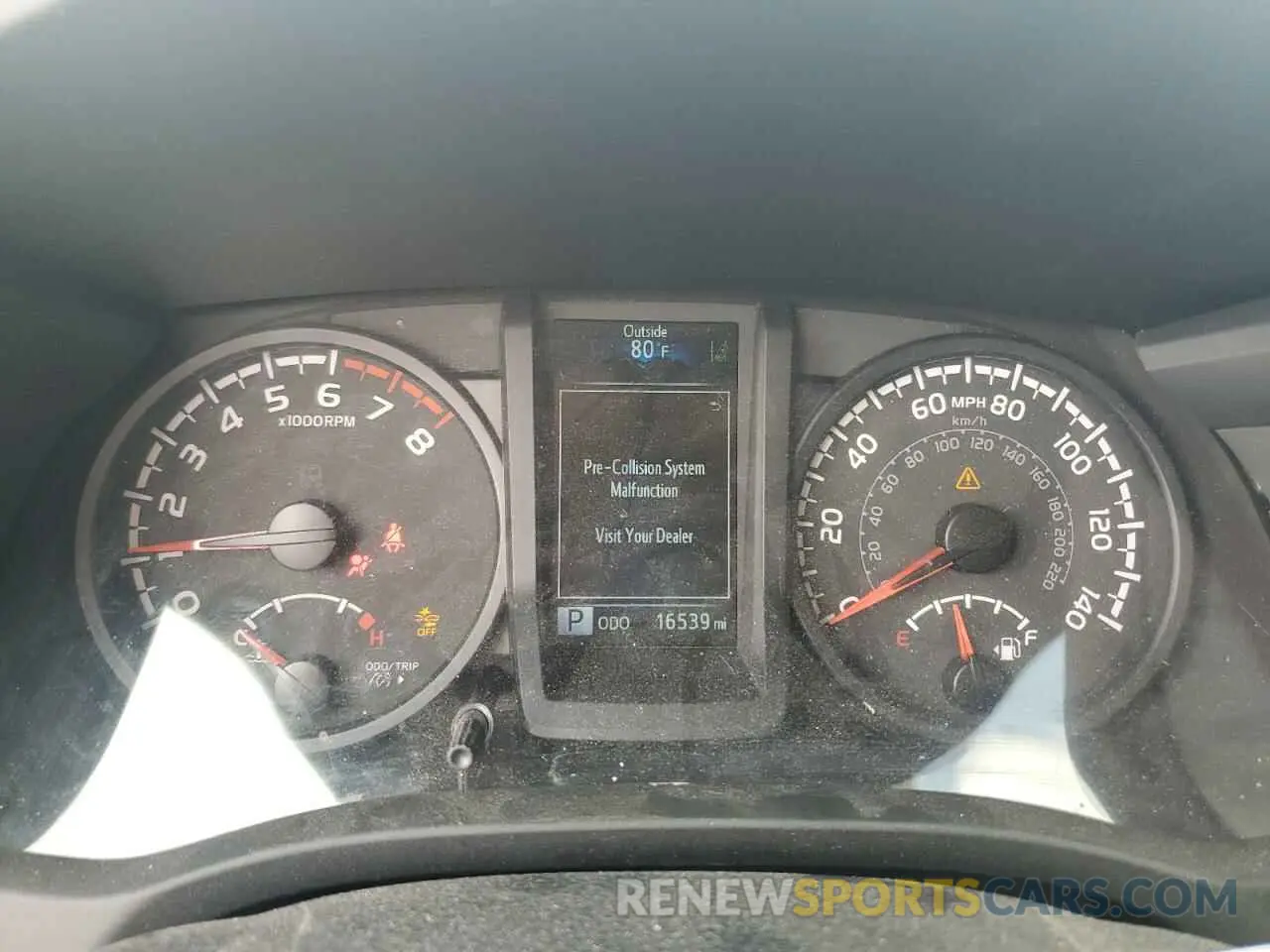 9 Фотография поврежденного автомобиля 3TMCZ5AN0PM636872 TOYOTA TACOMA 2023