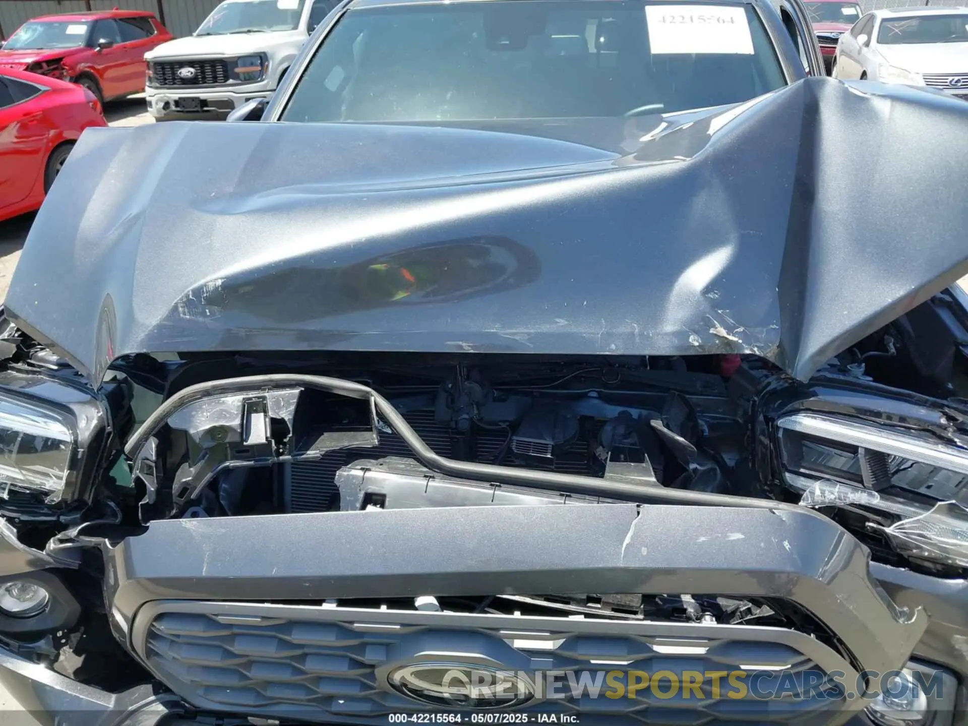 10 Photograph of a damaged car 3TMCZ5AN0PM637083 TOYOTA TACOMA 2023