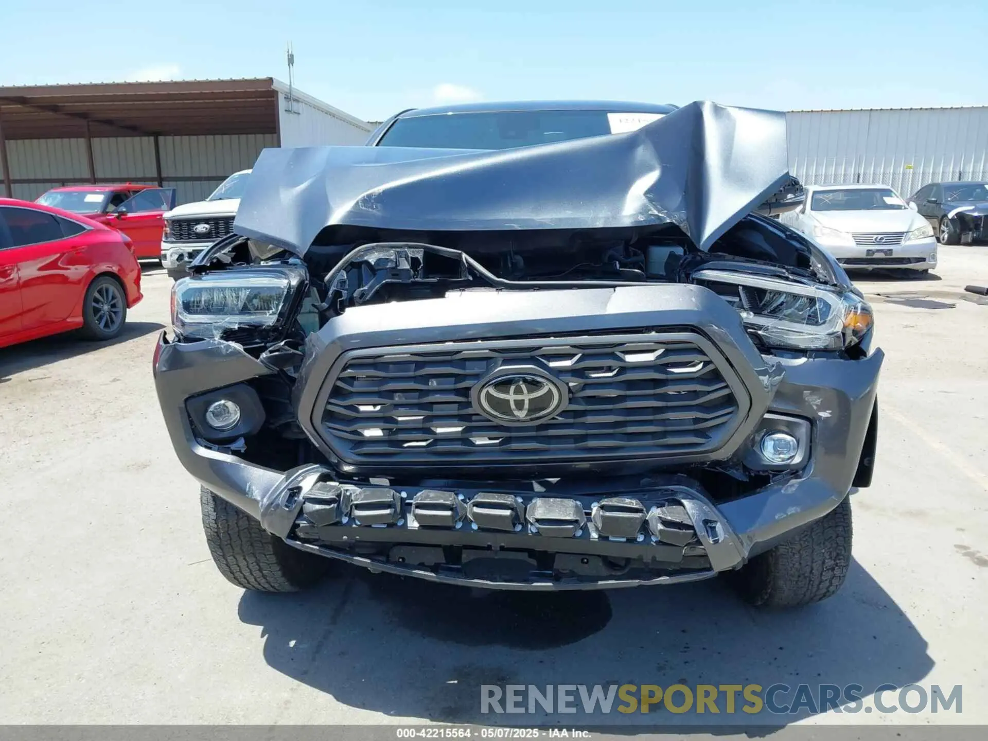 11 Photograph of a damaged car 3TMCZ5AN0PM637083 TOYOTA TACOMA 2023