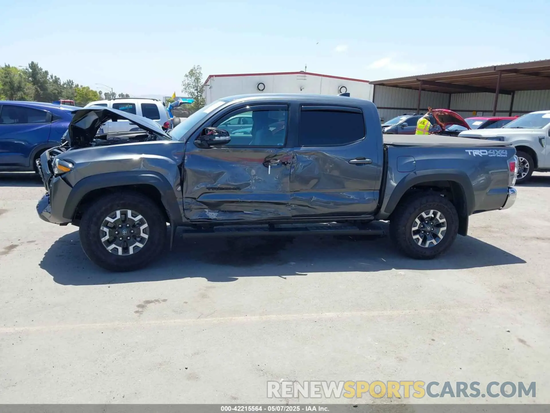 6 Photograph of a damaged car 3TMCZ5AN0PM637083 TOYOTA TACOMA 2023