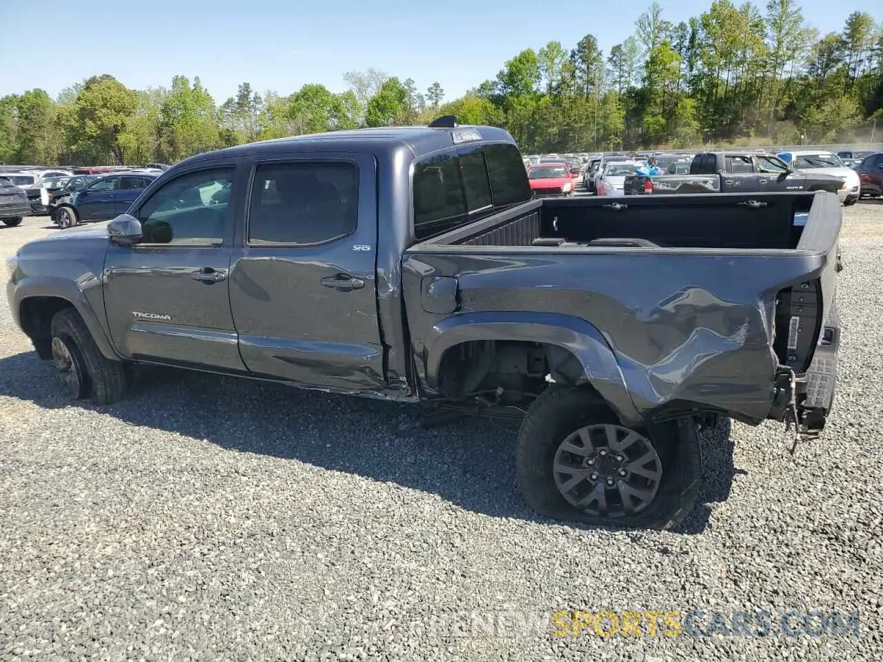 2 Photograph of a damaged car 3TMCZ5AN1PM572437 TOYOTA TACOMA 2023