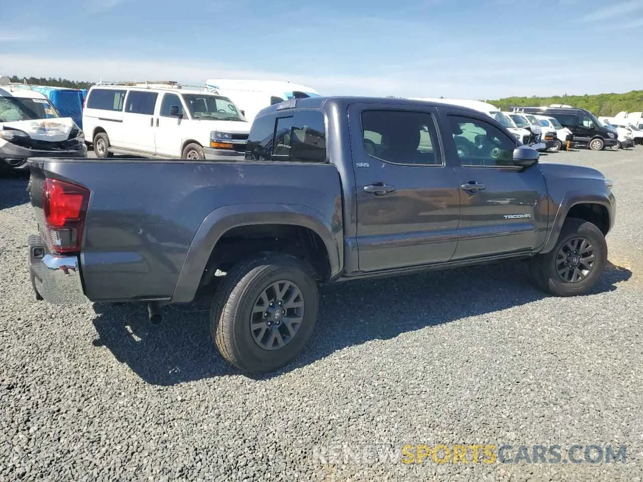 3 Photograph of a damaged car 3TMCZ5AN1PM572437 TOYOTA TACOMA 2023