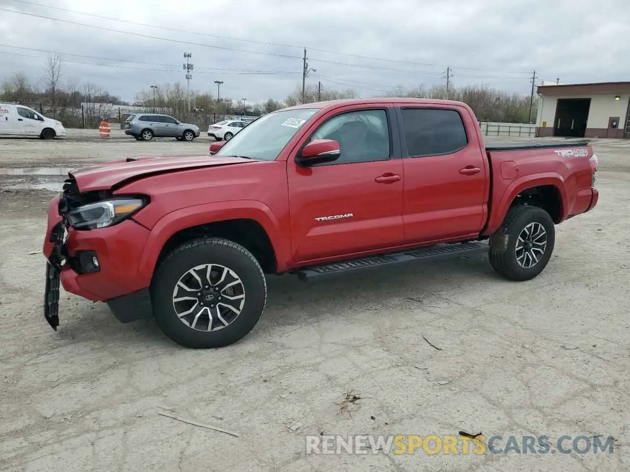 1 Photograph of a damaged car 3TMCZ5AN1PM614833 TOYOTA TACOMA 2023
