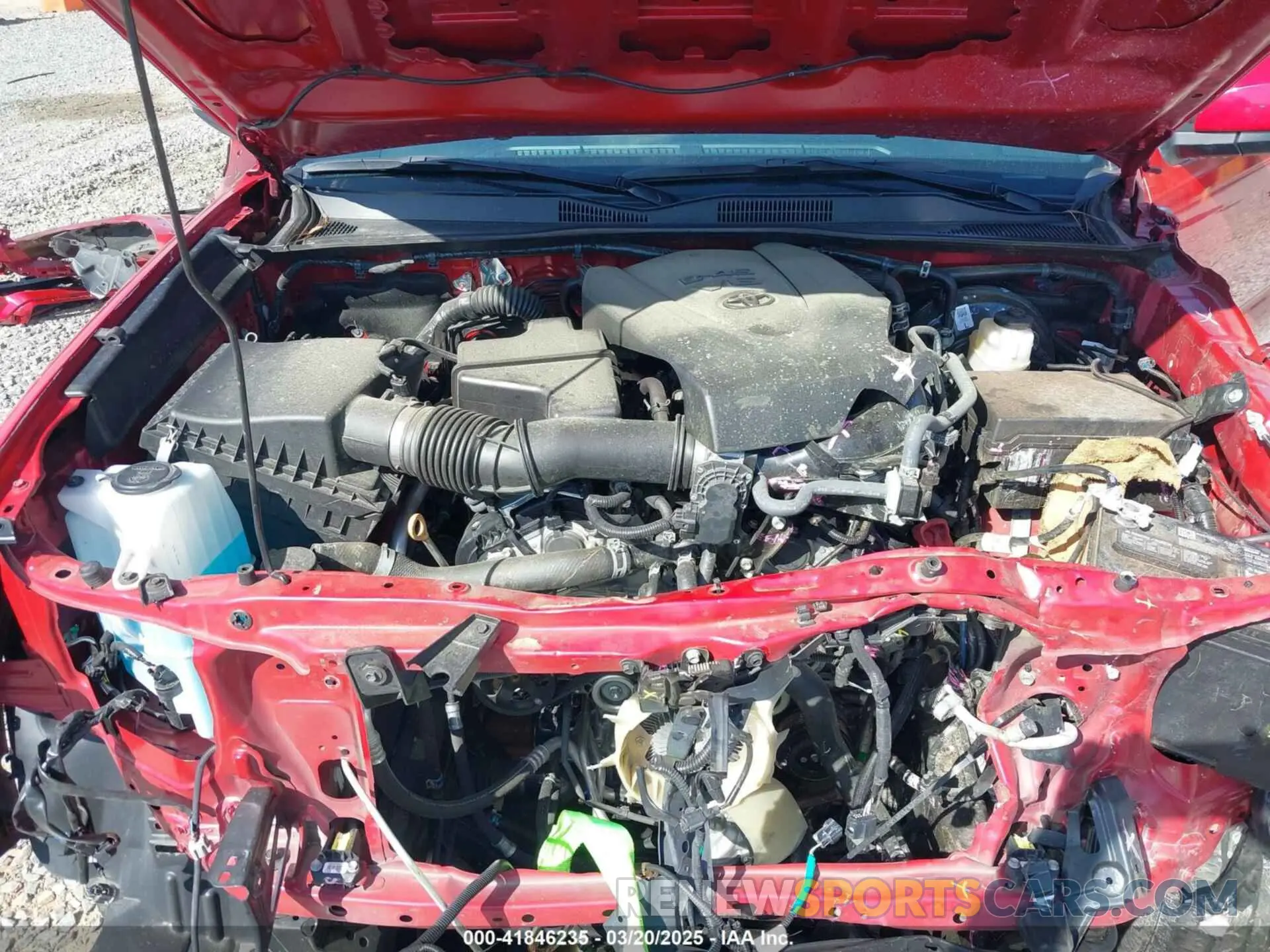 10 Фотография поврежденного автомобиля 3TMCZ5AN1PM623709 TOYOTA TACOMA 2023
