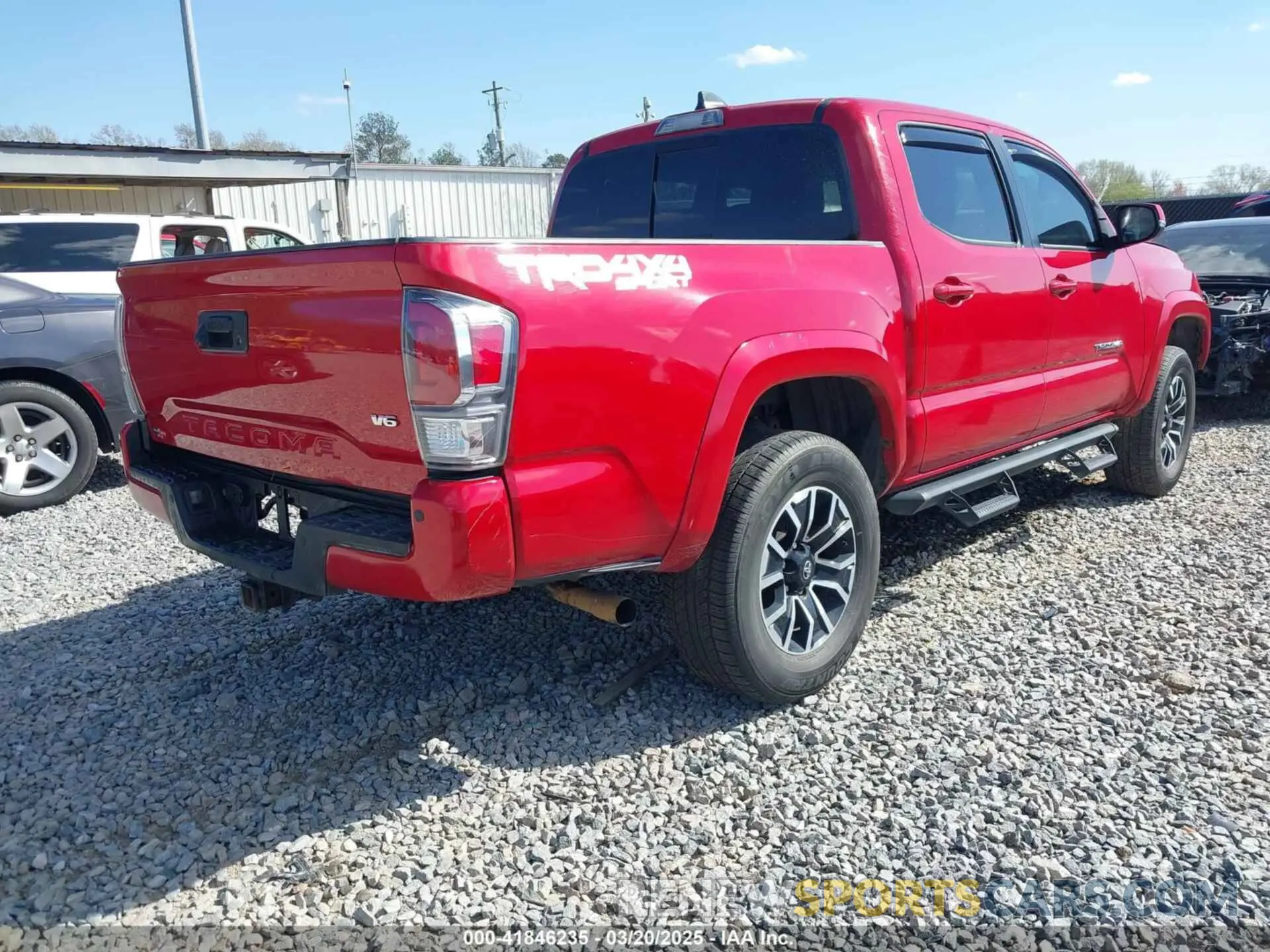 4 Фотография поврежденного автомобиля 3TMCZ5AN1PM623709 TOYOTA TACOMA 2023