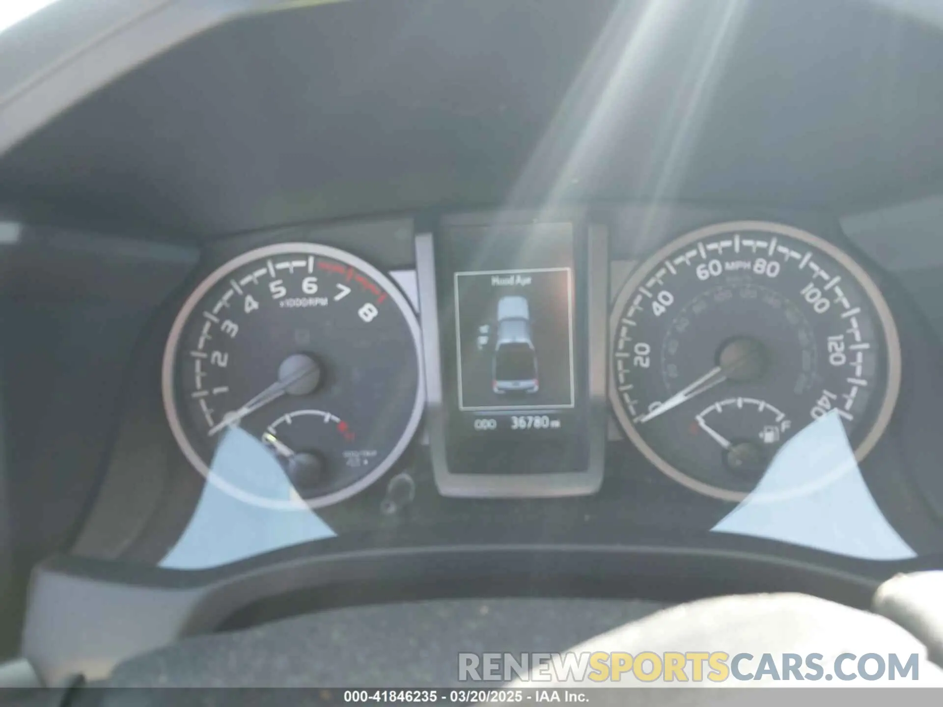 7 Фотография поврежденного автомобиля 3TMCZ5AN1PM623709 TOYOTA TACOMA 2023
