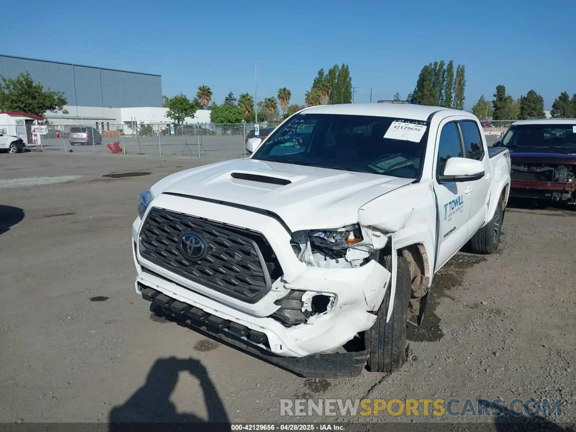 6 Photograph of a damaged car 3TMCZ5AN1PM631292 TOYOTA TACOMA 2023