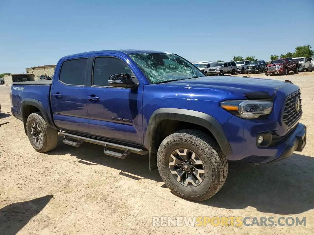 4 Photograph of a damaged car 3TMCZ5AN1PM634435 TOYOTA TACOMA 2023