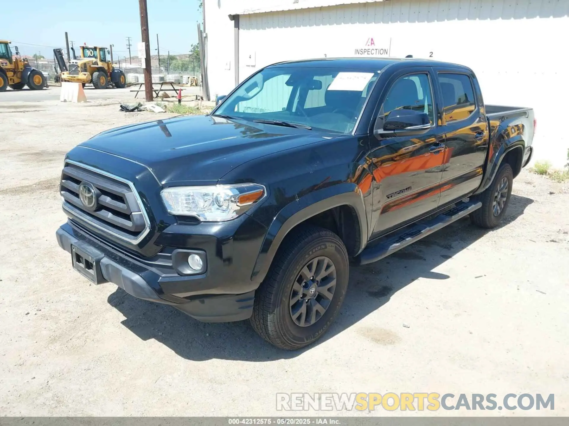 2 Photograph of a damaged car 3TMCZ5AN1PM654572 TOYOTA TACOMA 2023