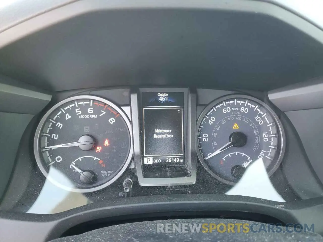 9 Фотография поврежденного автомобиля 3TMCZ5AN2PM534893 TOYOTA TACOMA 2023