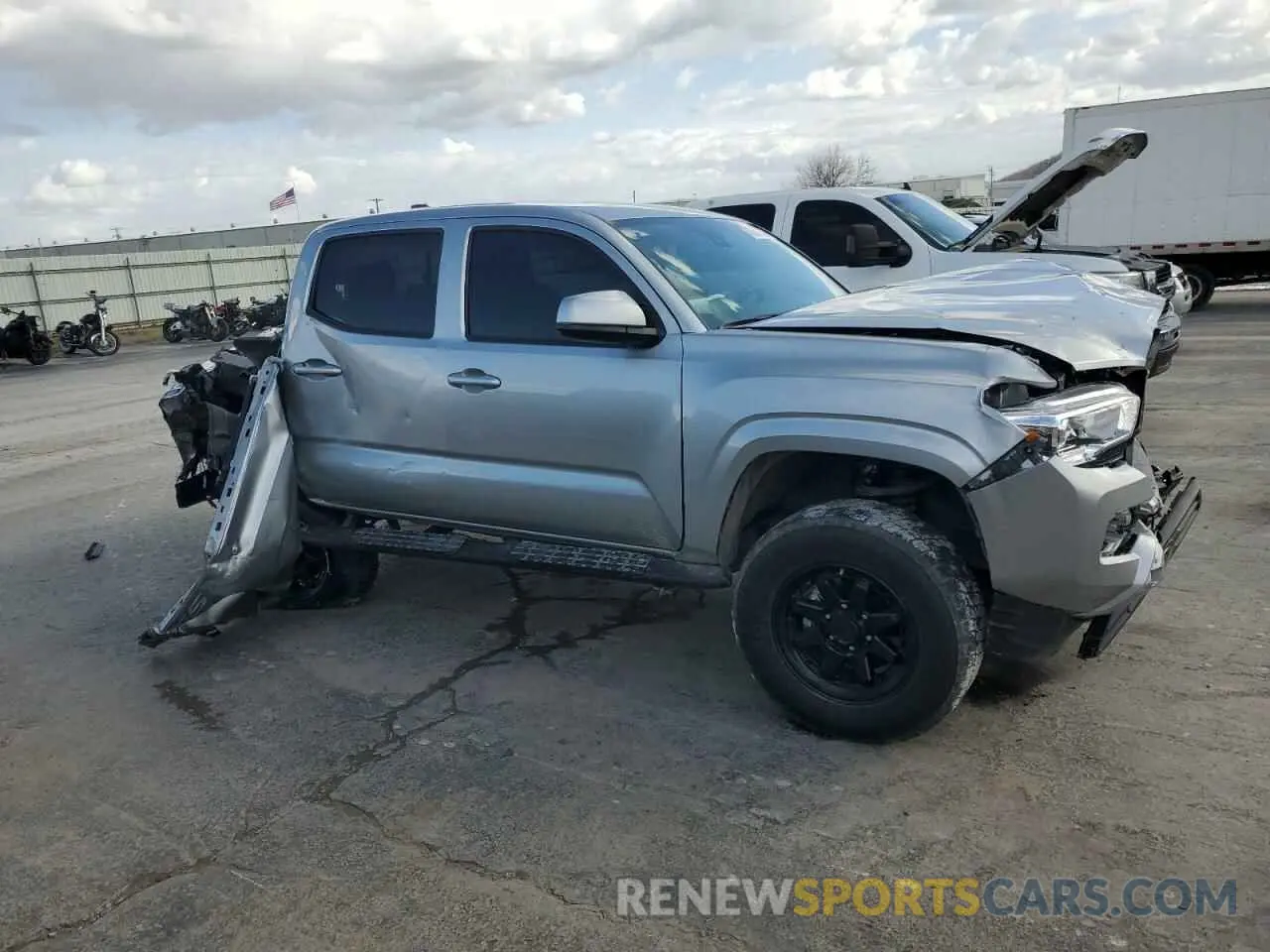 4 Фотография поврежденного автомобиля 3TMCZ5AN2PM543254 TOYOTA TACOMA 2023