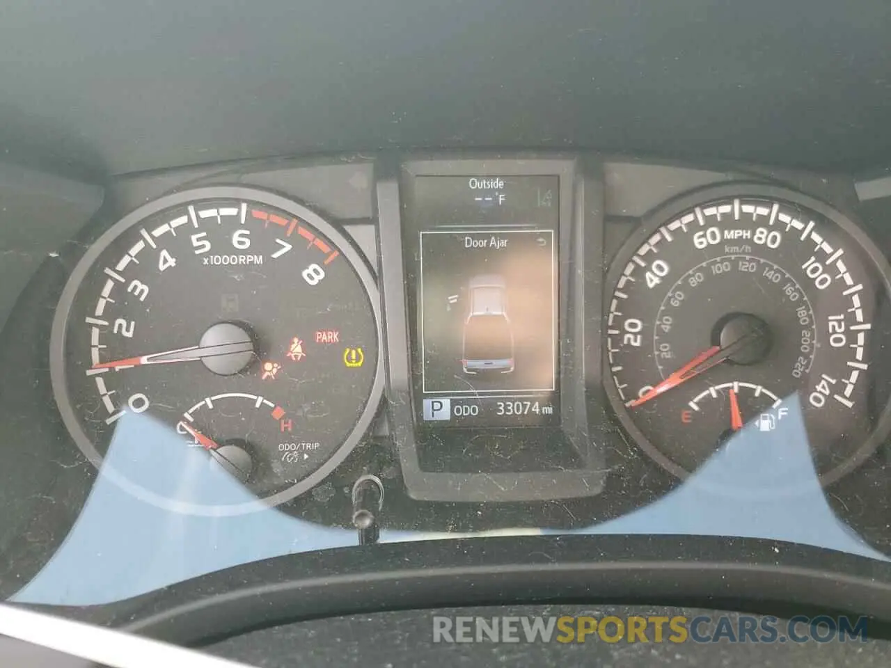 9 Фотография поврежденного автомобиля 3TMCZ5AN2PM543254 TOYOTA TACOMA 2023