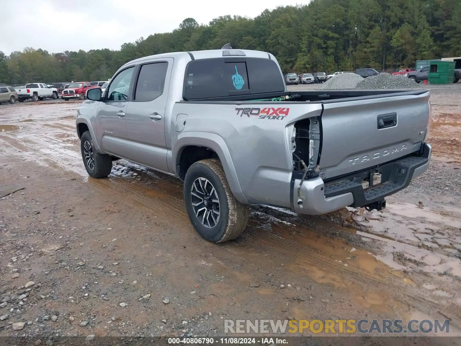 3 Photograph of a damaged car 3TMCZ5AN2PM562841 TOYOTA TACOMA 2023