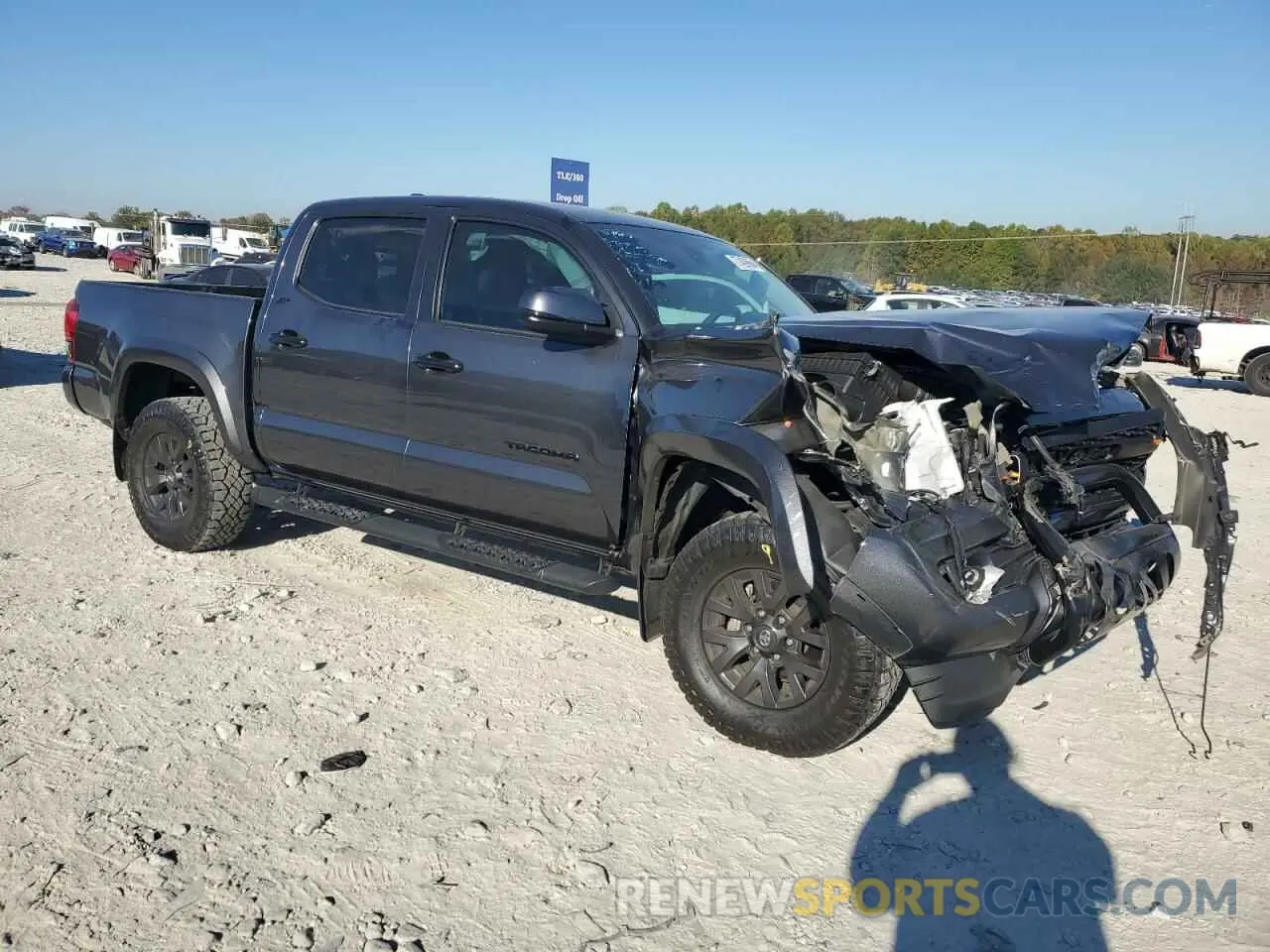 4 Photograph of a damaged car 3TMCZ5AN2PM573032 TOYOTA TACOMA 2023