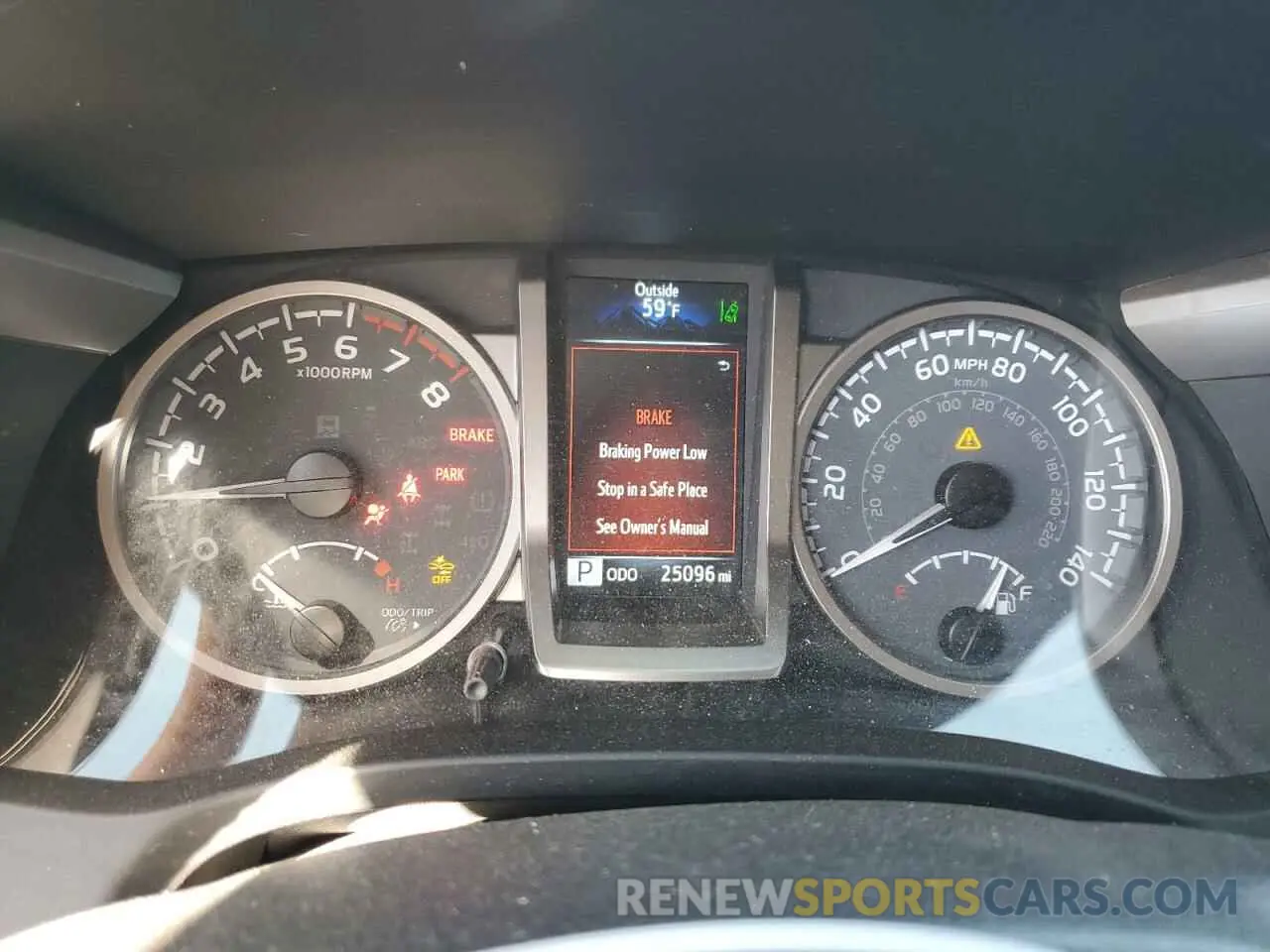 9 Фотография поврежденного автомобиля 3TMCZ5AN2PM633455 TOYOTA TACOMA 2023