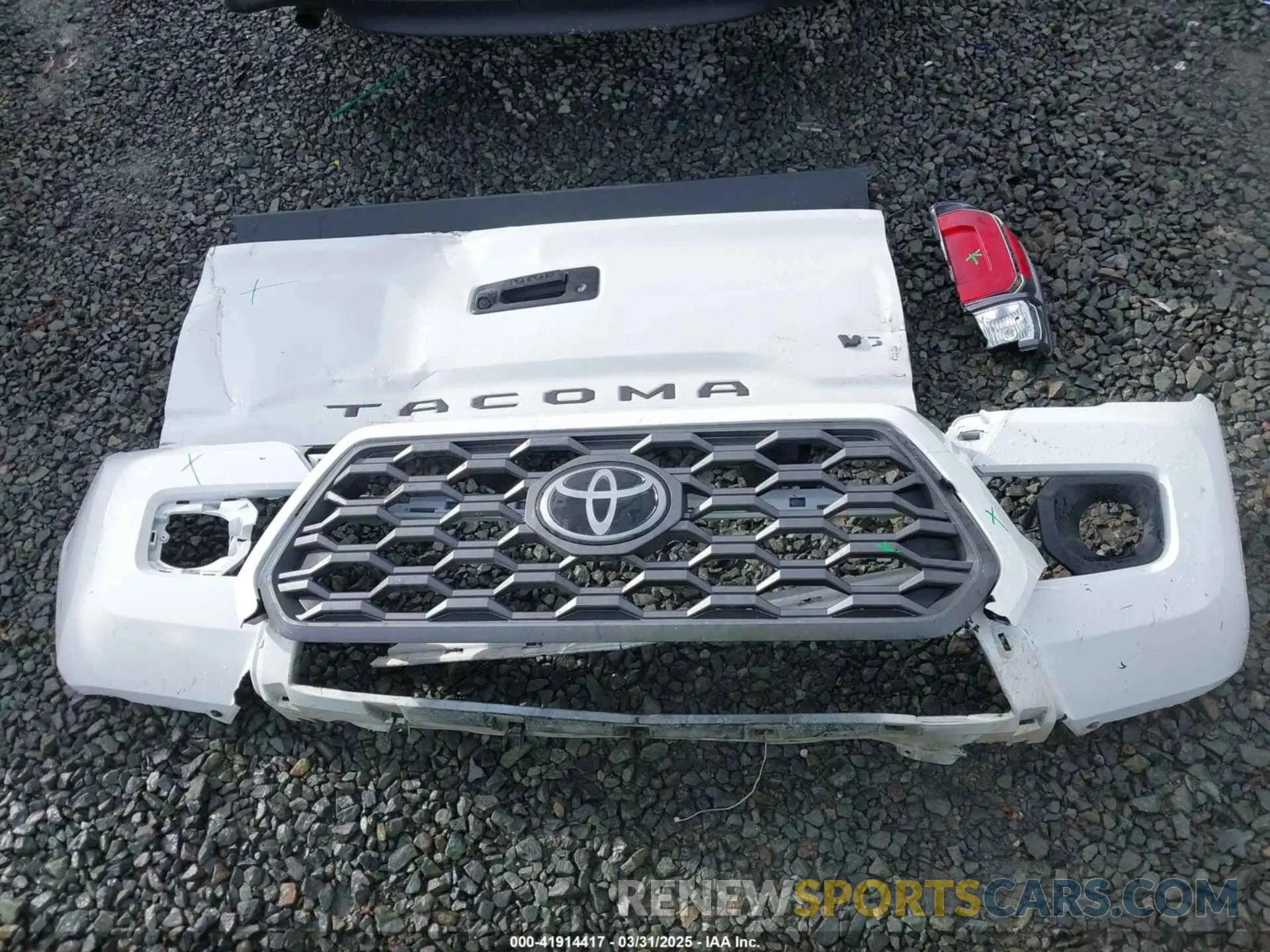 12 Photograph of a damaged car 3TMCZ5AN2PM641880 TOYOTA TACOMA 2023