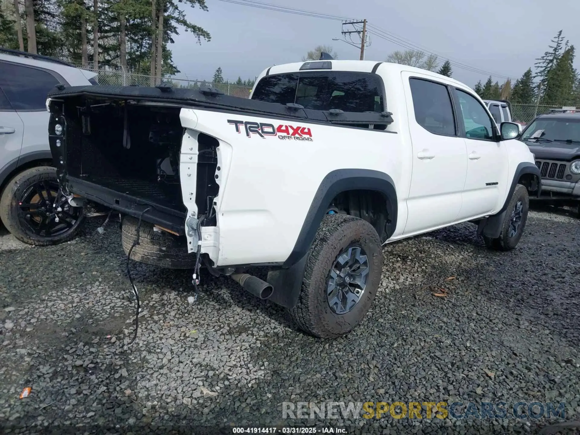 4 Photograph of a damaged car 3TMCZ5AN2PM641880 TOYOTA TACOMA 2023