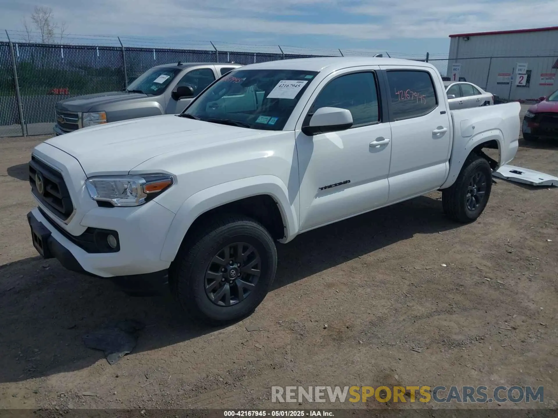 2 Фотография поврежденного автомобиля 3TMCZ5AN2PM642205 TOYOTA TACOMA 2023