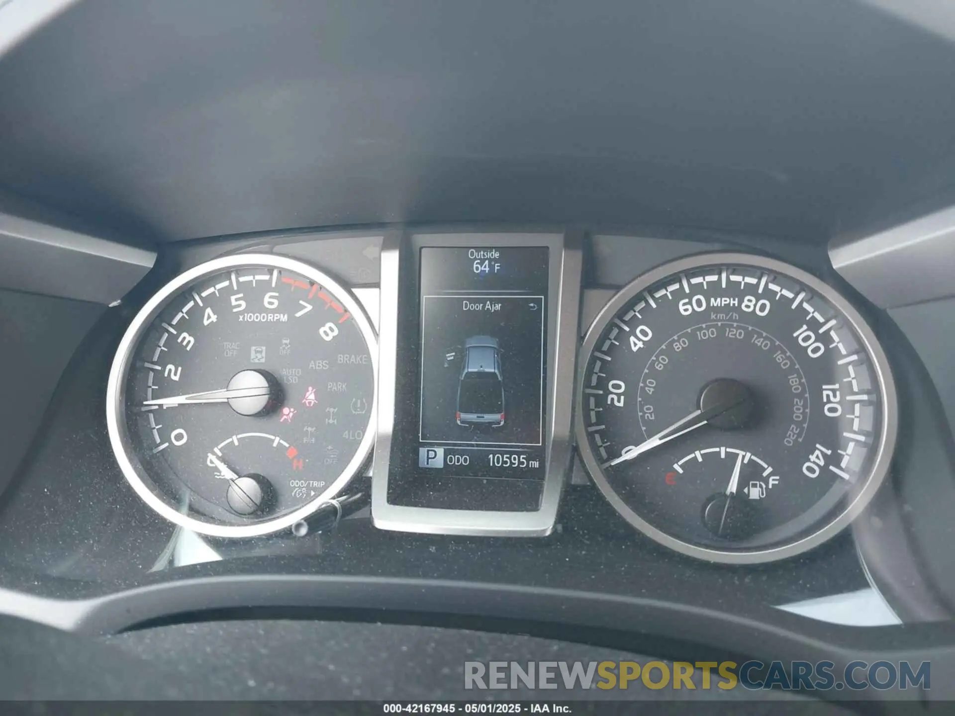 7 Фотография поврежденного автомобиля 3TMCZ5AN2PM642205 TOYOTA TACOMA 2023
