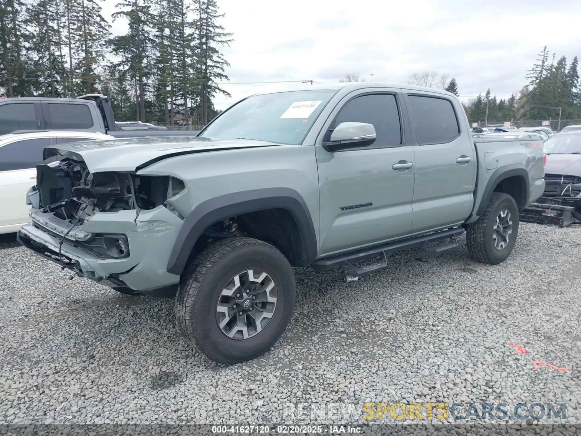 2 Фотография поврежденного автомобиля 3TMCZ5AN3PM621797 TOYOTA TACOMA 2023