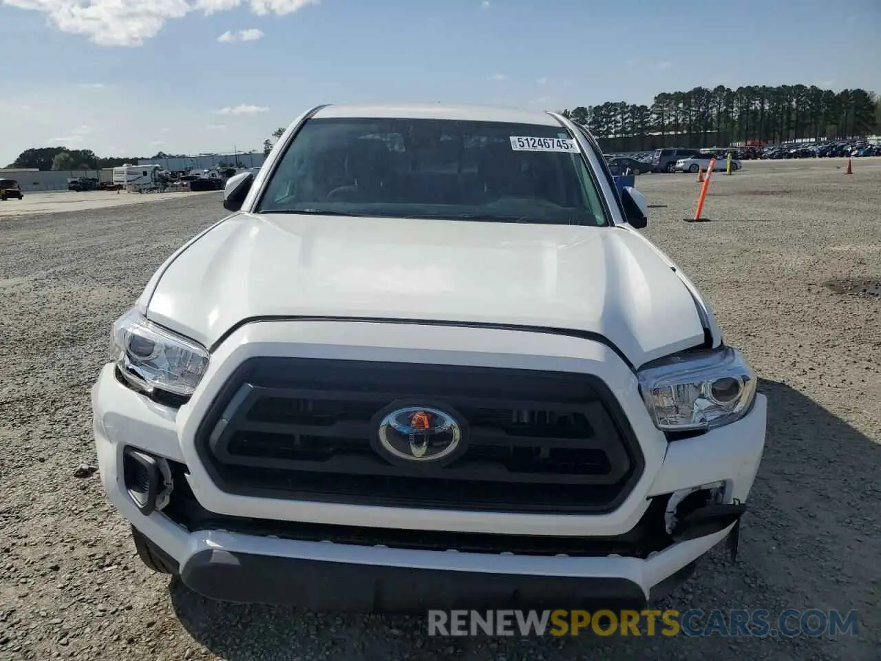 5 Фотография поврежденного автомобиля 3TMCZ5AN3PM646456 TOYOTA TACOMA 2023