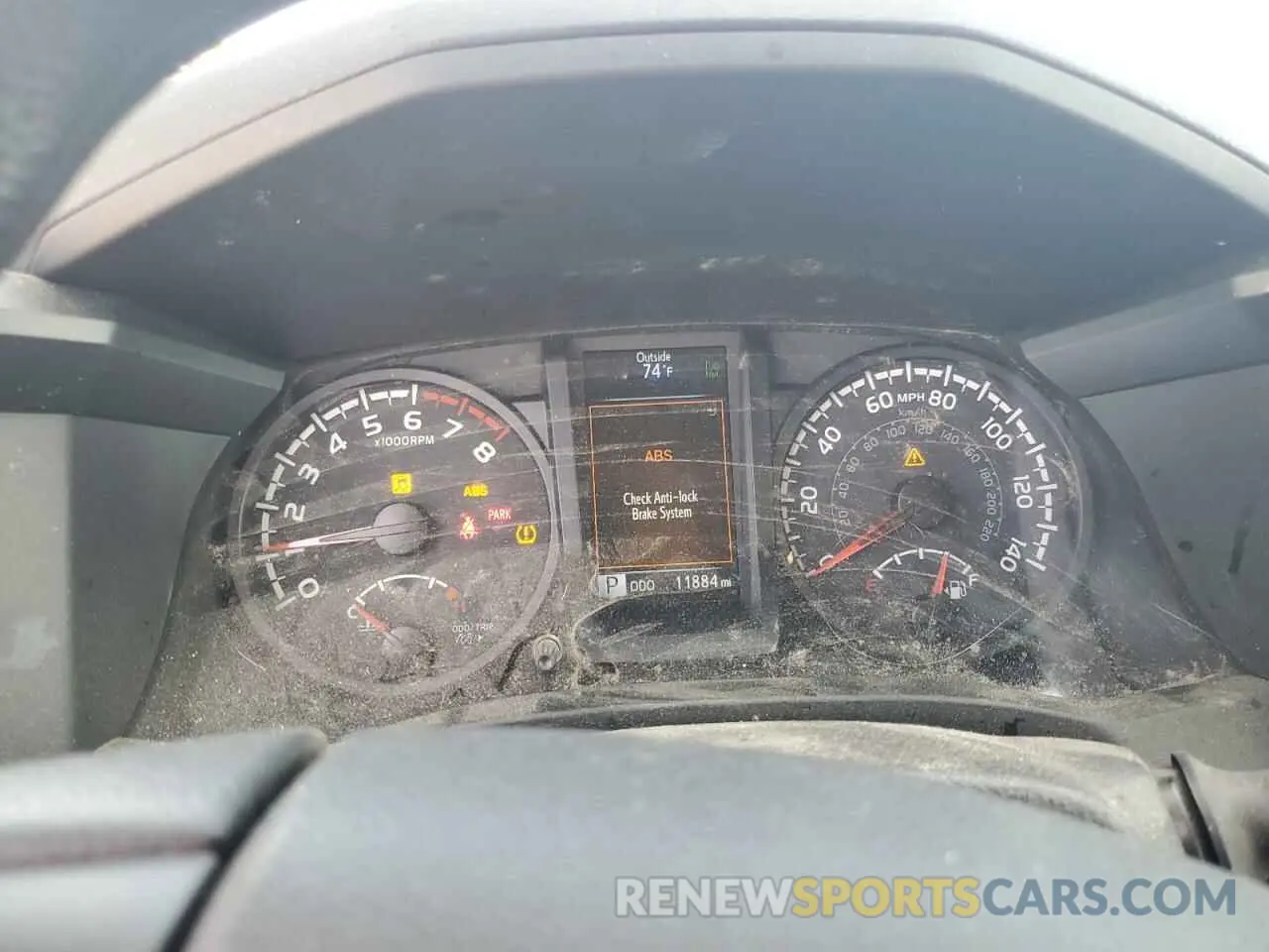 9 Фотография поврежденного автомобиля 3TMCZ5AN3PM646456 TOYOTA TACOMA 2023