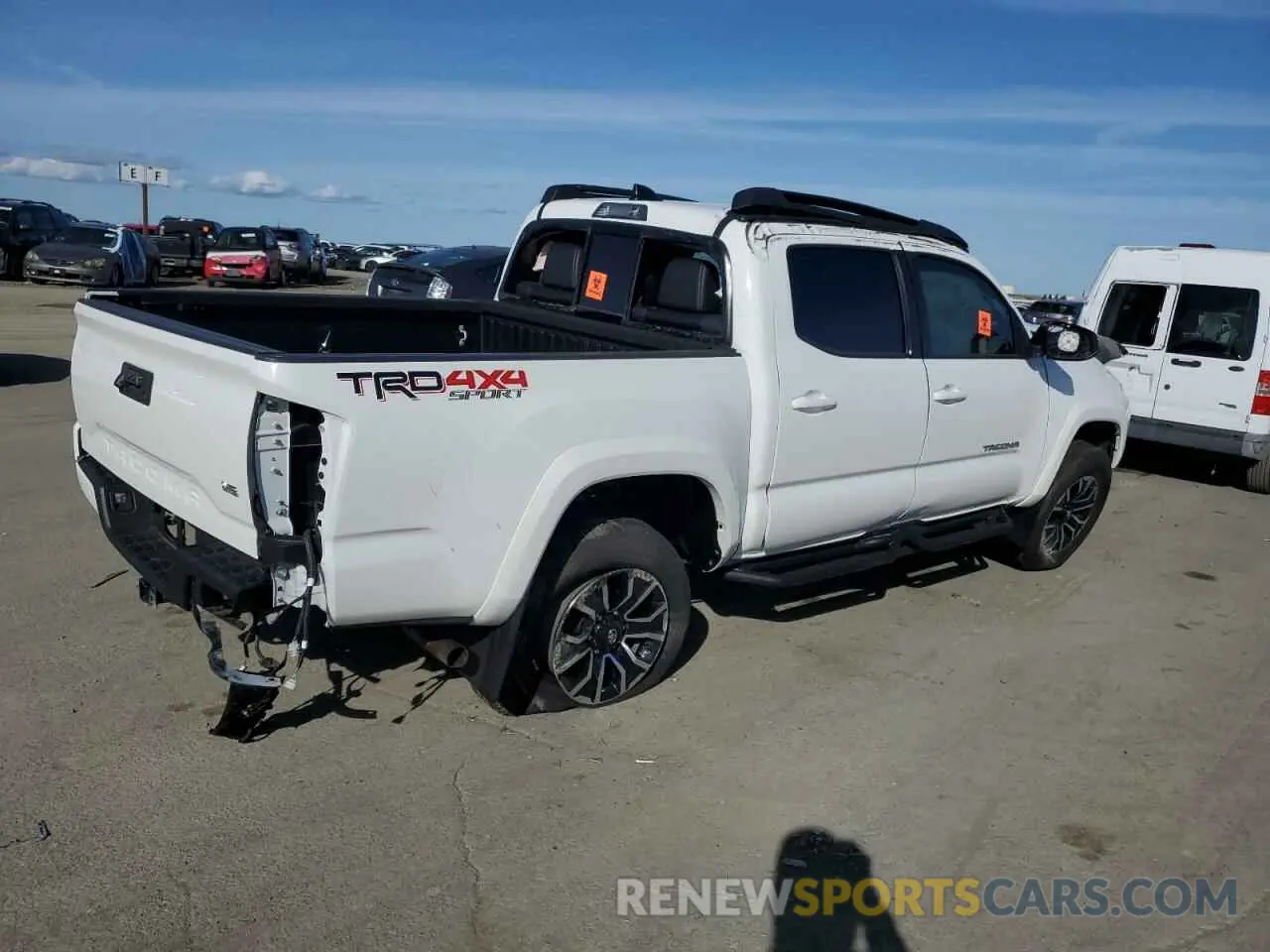 3 Photograph of a damaged car 3TMCZ5AN3PM654542 TOYOTA TACOMA 2023