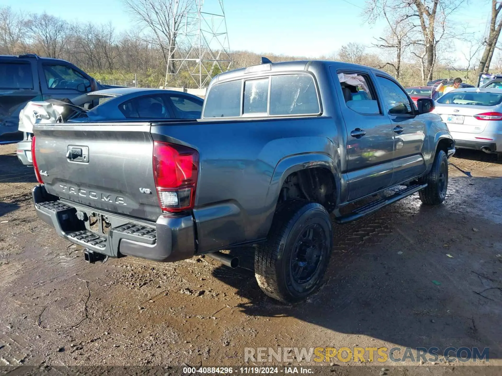 4 Фотография поврежденного автомобиля 3TMCZ5AN4PM538329 TOYOTA TACOMA 2023