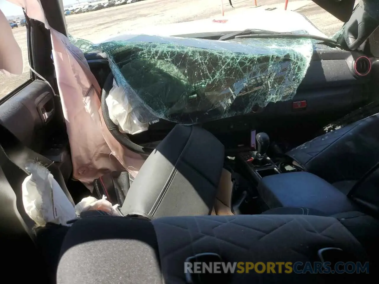 8 Photograph of a damaged car 3TMCZ5AN4PM541165 TOYOTA TACOMA 2023
