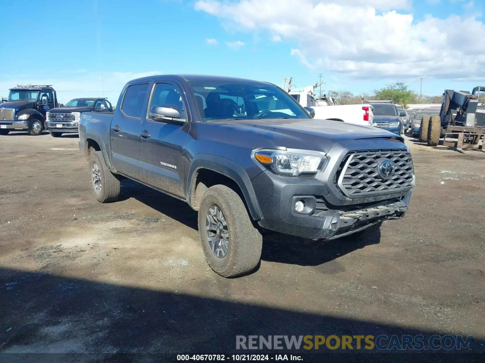 1 Фотография поврежденного автомобиля 3TMCZ5AN4PM541554 TOYOTA TACOMA 2023