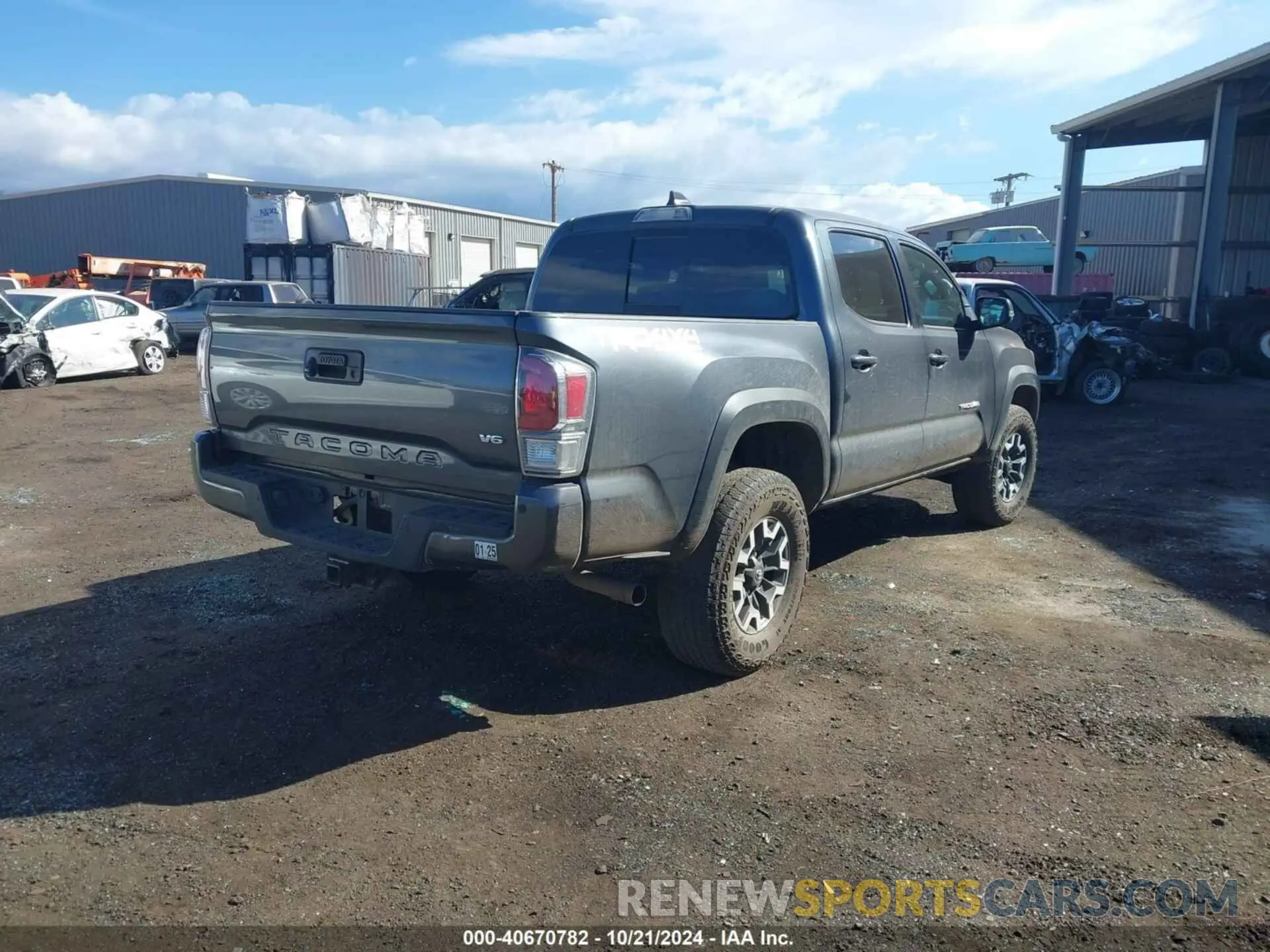4 Фотография поврежденного автомобиля 3TMCZ5AN4PM541554 TOYOTA TACOMA 2023