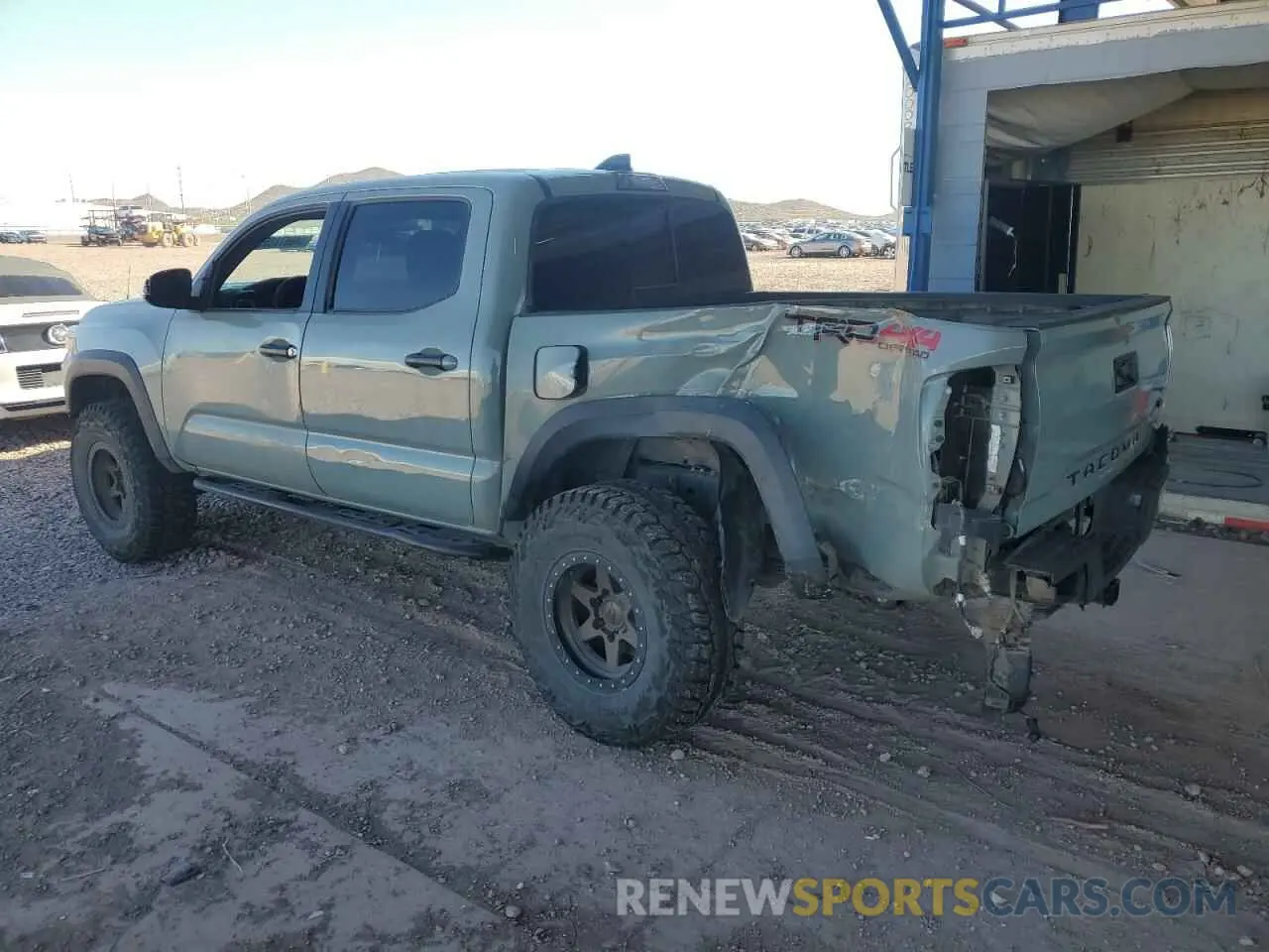 2 Photograph of a damaged car 3TMCZ5AN4PM604636 TOYOTA TACOMA 2023
