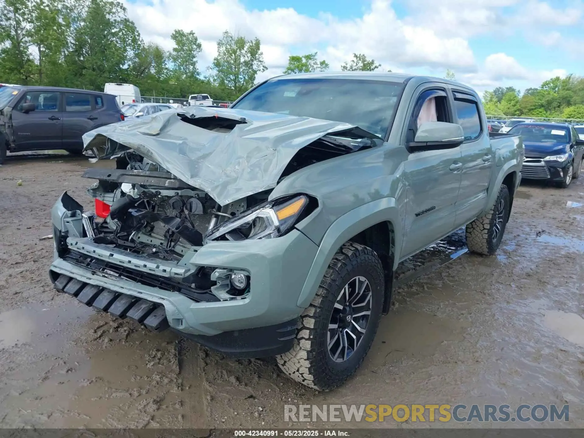 6 Фотография поврежденного автомобиля 3TMCZ5AN4PM621632 TOYOTA TACOMA 2023
