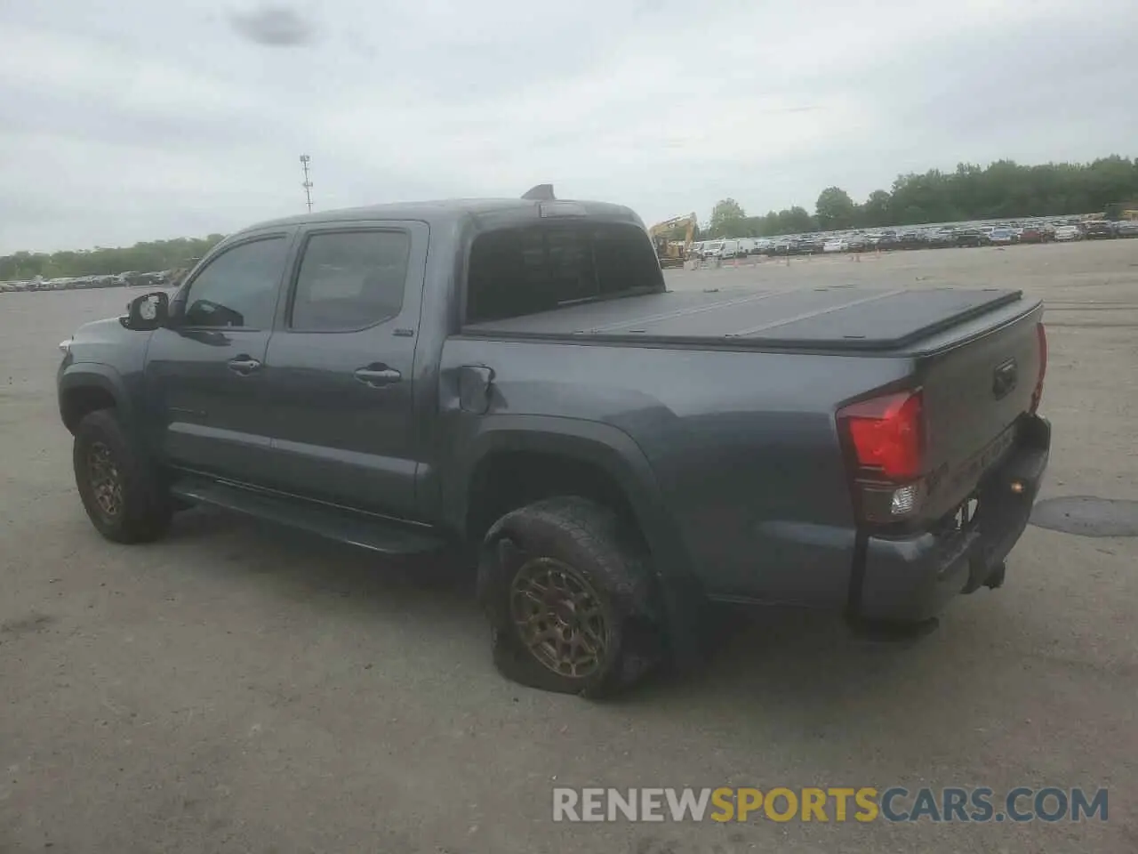 2 Photograph of a damaged car 3TMCZ5AN4PM635255 TOYOTA TACOMA 2023