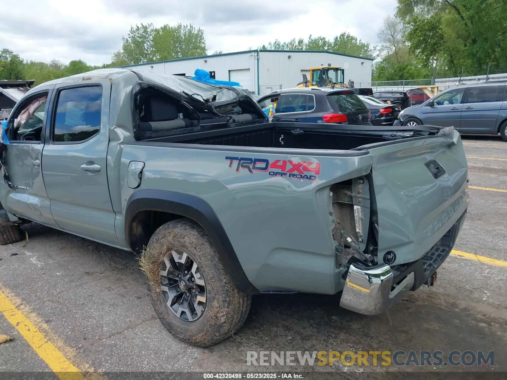 6 Фотография поврежденного автомобиля 3TMCZ5AN5PM541627 TOYOTA TACOMA 2023