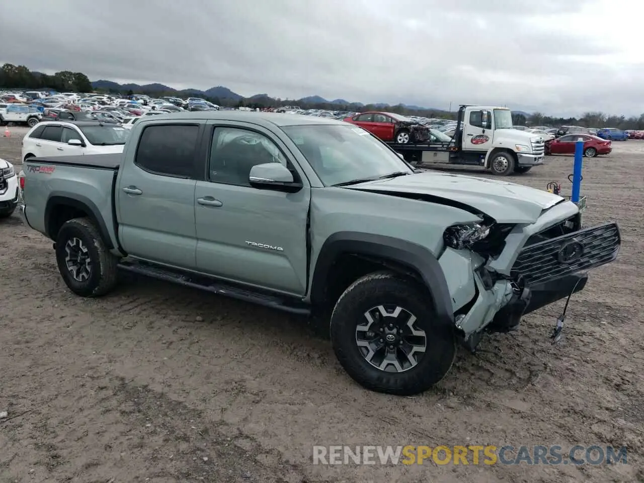 4 Фотография поврежденного автомобиля 3TMCZ5AN5PM577544 TOYOTA TACOMA 2023