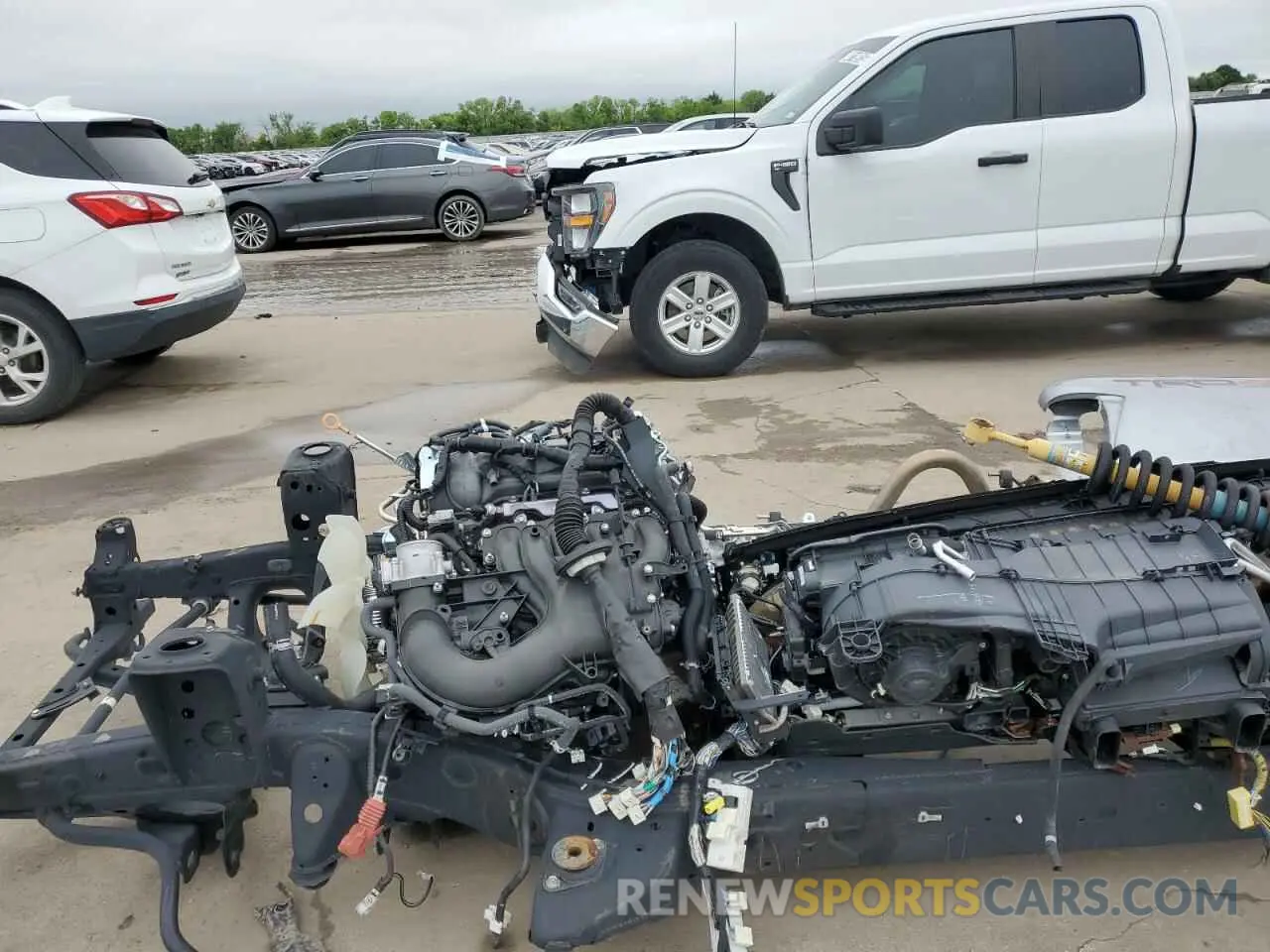 7 Photograph of a damaged car 3TMCZ5AN5PM590813 TOYOTA TACOMA 2023