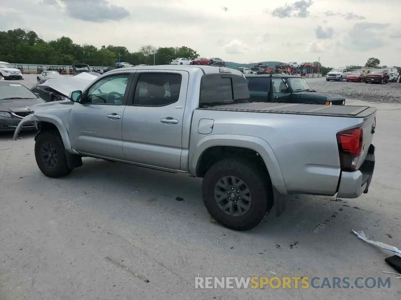2 Фотография поврежденного автомобиля 3TMCZ5AN5PM605407 TOYOTA TACOMA 2023