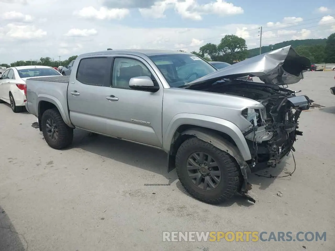 4 Фотография поврежденного автомобиля 3TMCZ5AN5PM605407 TOYOTA TACOMA 2023