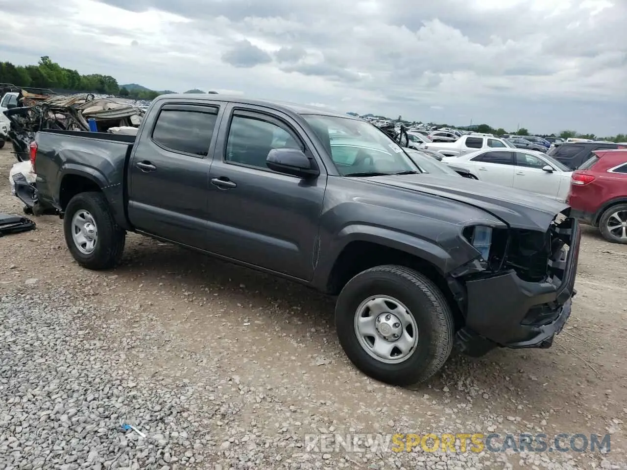 4 Photograph of a damaged car 3TMCZ5AN5PM632297 TOYOTA TACOMA 2023