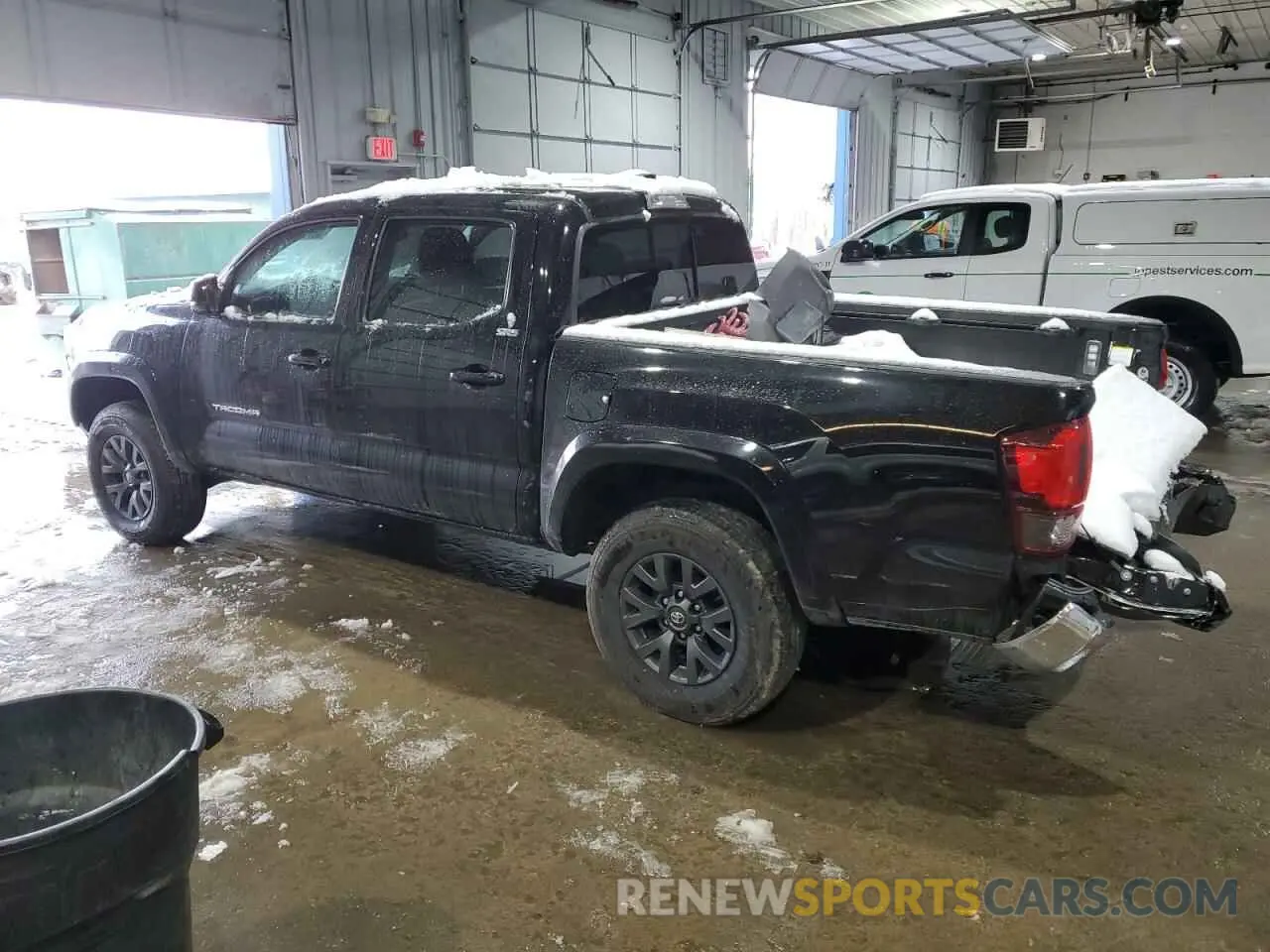 2 Photograph of a damaged car 3TMCZ5AN5PM654185 TOYOTA TACOMA 2023
